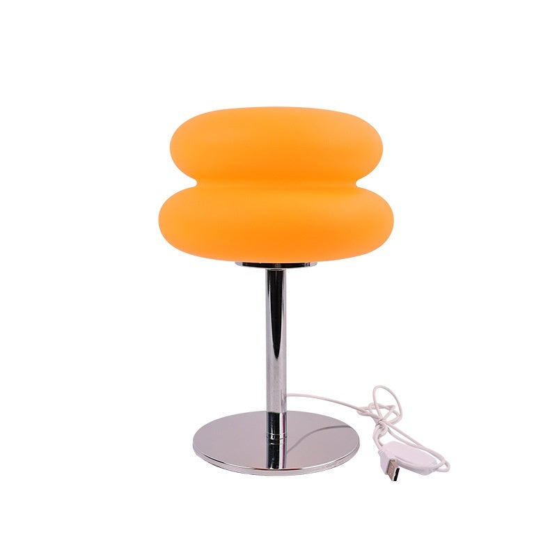 Egg Tart Table Lamp Nordic Bauhaus Antique Style Living Room